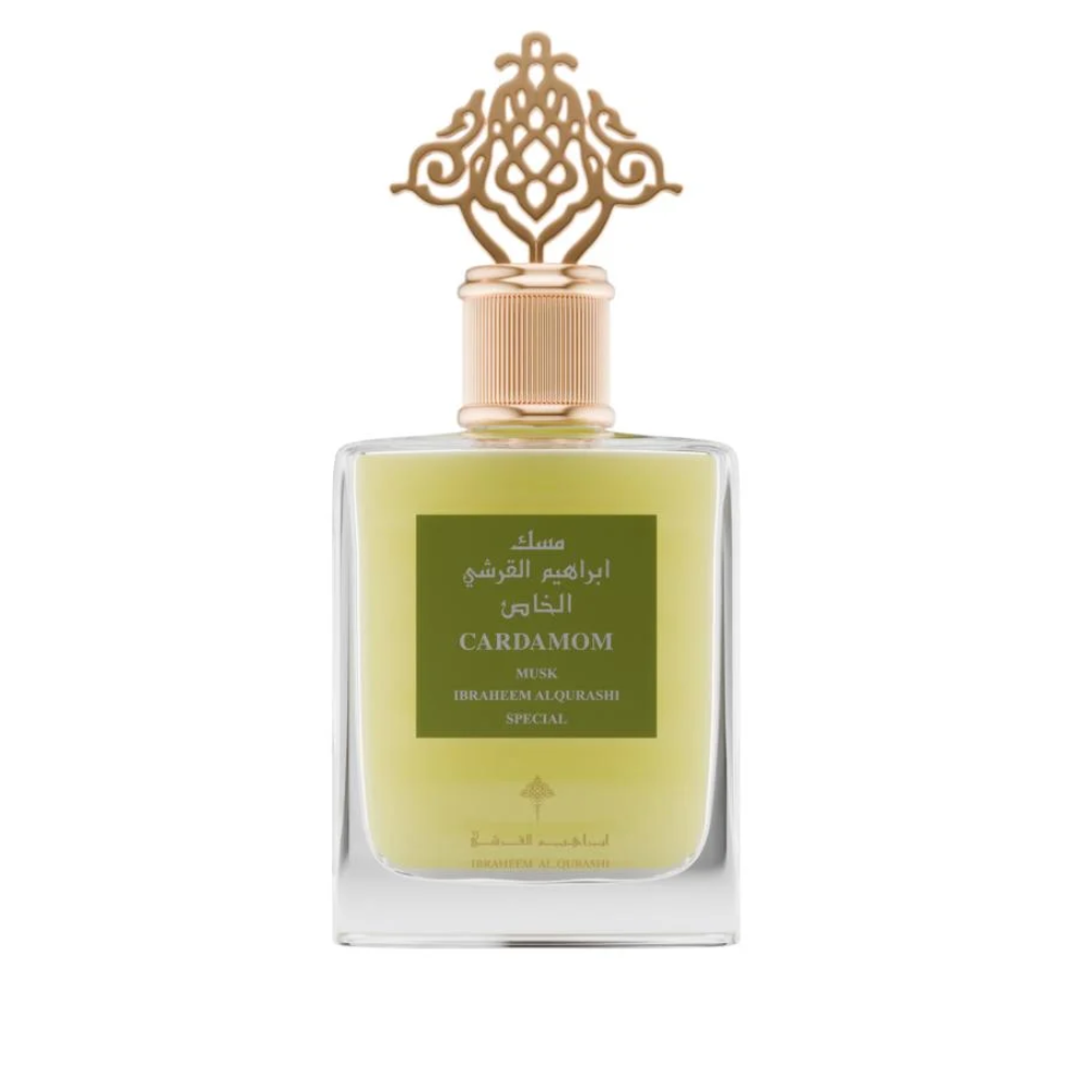 Ibrahim Al Qurashi Cardamom Musk Eau de Parfum – 100 ML (Unisex)